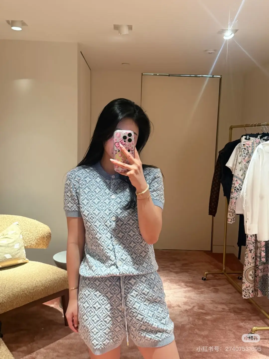 루이비통 니트반팔 +반바지 이미지 15